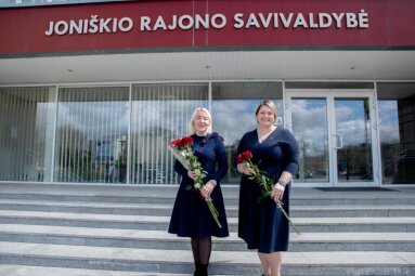 Darbus pradeda Joniškio rajono savivaldybės vicemerės – Indrė Stalnionienė ir Gita Vilčiauskienė