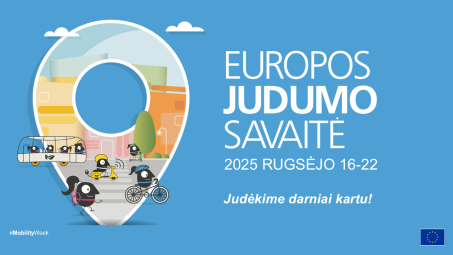Joniškyje rugsėjo 16–22 d. vyks Europos judumo savaitės renginiai
