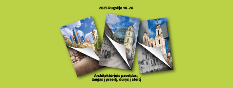Kviečiame dalyvauti Europos paveldo dienų renginiuose!