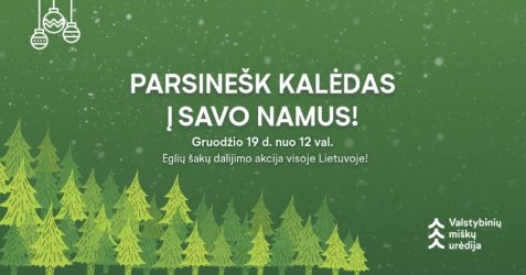 Iniciatyva „Parsinešk Kalėdas į savo namus“