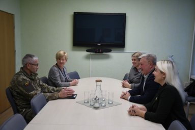 Savivaldybėje lankėsi karo komendanto pavaduotojas