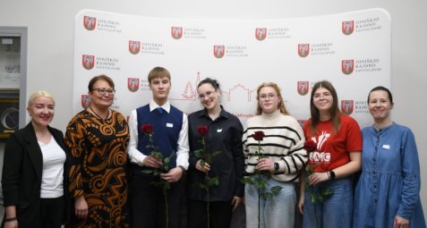 Išrinkti jaunimo atstovai į Joniškio rajono savivaldybės Jaunimo reikalų tarybą