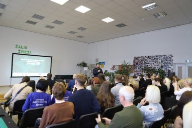 Dalyvauta Raseiniuose vykusioje konferencijoje apie jaunimo savanorystės stiprinimą