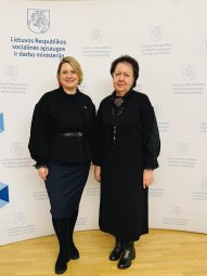 Dalyvauta Socialinės apsaugos ir darbo ministerijos organizuotame susitikime