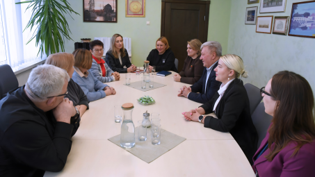 Dalintasi patirtimi su Kaišiadorių rajono savivaldybės atstovais
