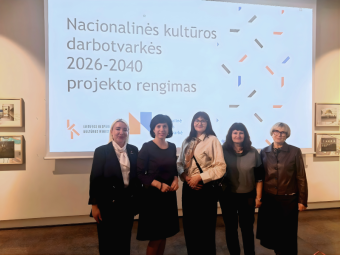 Diskutuota apie Nacionalinę kultūros darbotvarkę 2026–2040