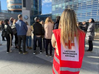 Tarptautinę Raudonojo Kryžiaus dieną kviečia stiprinti gyventojų pasirengimą