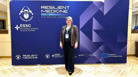 Vicemerė dalyvavo tarptautinėje konferencijoje „Resilient Medicine 2026“