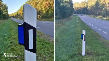 Laukinių gyvūnų atbaidymo atšvaitai – papildoma eismo saugumo priemonė