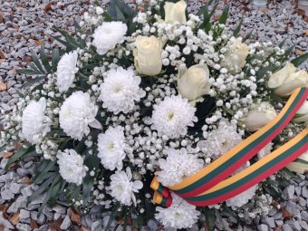 Pagerbtas Lietuvos Nepriklausomybės Akto signataro ir garbės piliečių atminimas