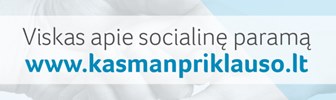 Viskas apie socialinę paramą